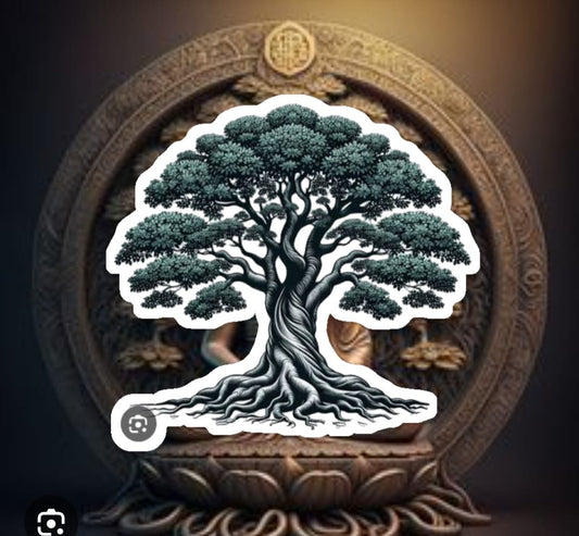 Lukisan Pohon Bodhi / Harga (Rp 5.400.000)