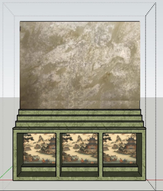 Meja Utama & Dinding  / Harga (Rp 246.400.000)